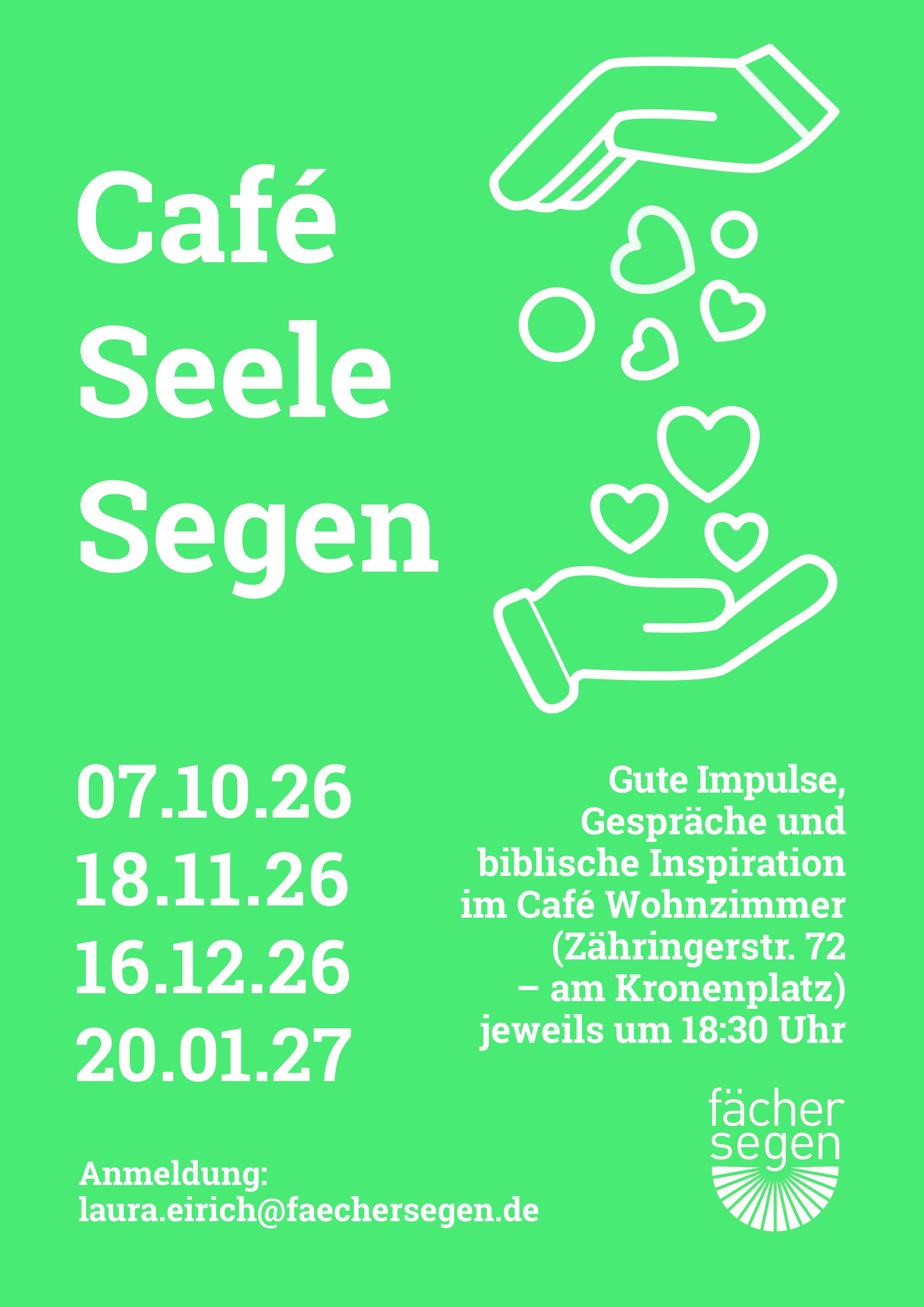 Fächersegen läd ein beim Café Wohnzimmer zu Café-Seele-Segen