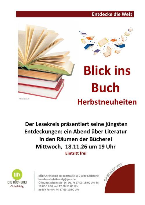 Quelle: Bücherei Christkönig